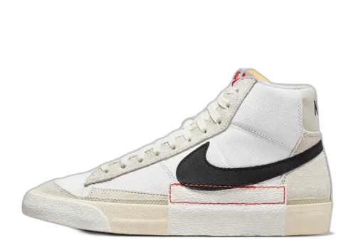 Nike Blazer Mid 77 Pro Club White Black Light Bone Summit White