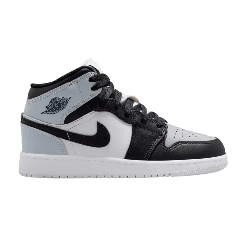 Jordan 1 Mid Black Aura Squadron Blue (GS)