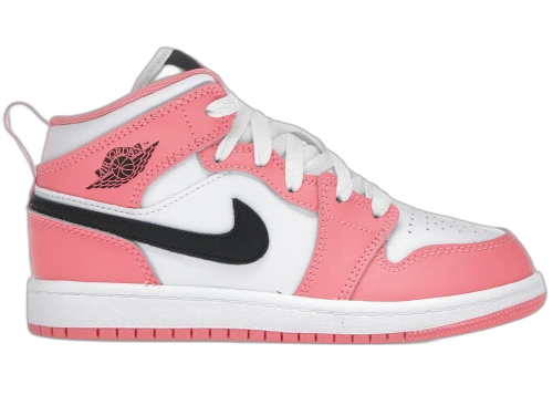 Jordan 1 Mid Pink Gaze (PS)