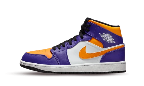 Jordan 1 Mid Lakers (2022)