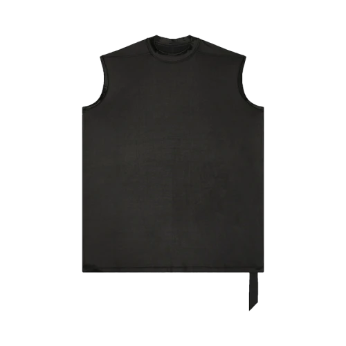 Rick Owens DRKSHDW Leather Tarp T-Shirt 'Black'