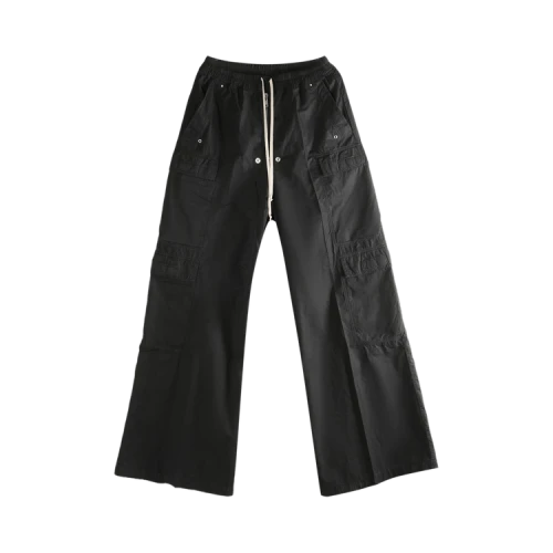 Rick Owens DRKSHDW Double Cargo Jumbo Belas Pantaloni 'Black'