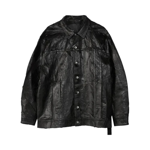 Rick Owens DRKSHDW Jumbo Worker Jacket 'Black'