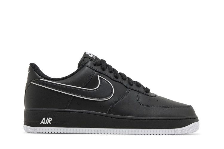 Nike Air Force 1 Low '07 Black White Sole (2023)