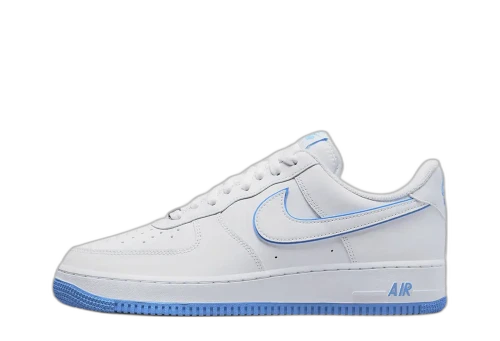 Nike Air Force 1 '07 Low White University Blue Sole