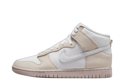 Nike Dunk High Retro PRM Cracked Leather Swoosh
