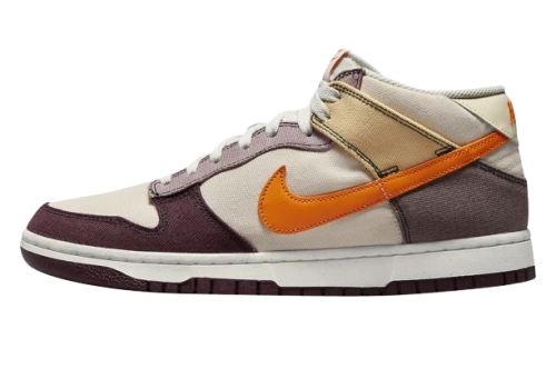 Nike Dunk Mid Coconut Milk Plum Orange