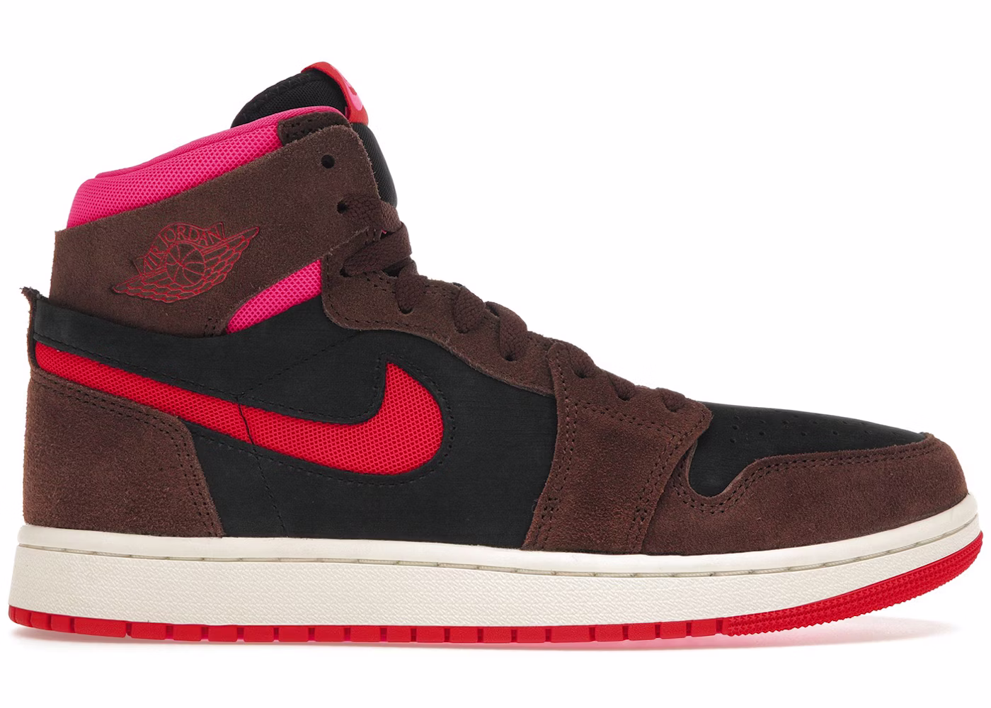 Jordan 1 High Zoom Air CMFT 2 Cacao Wow Picante Red (Women's)