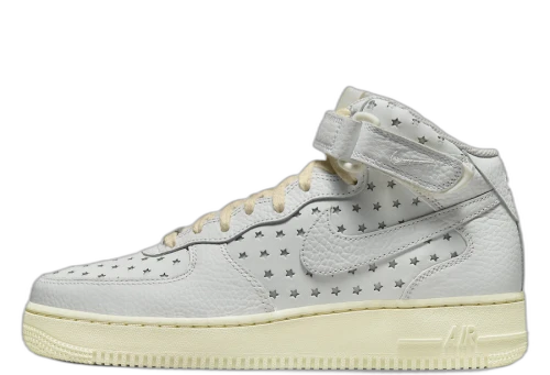 Nike Air Force 1 Mid Cut Out Stars Summit White (Women's)