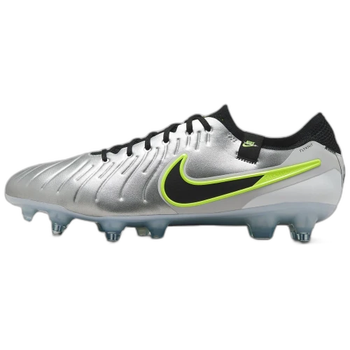 Nike Tiempo Legend 10 Elite SG-Pro AC Metallic Silver Volt Black