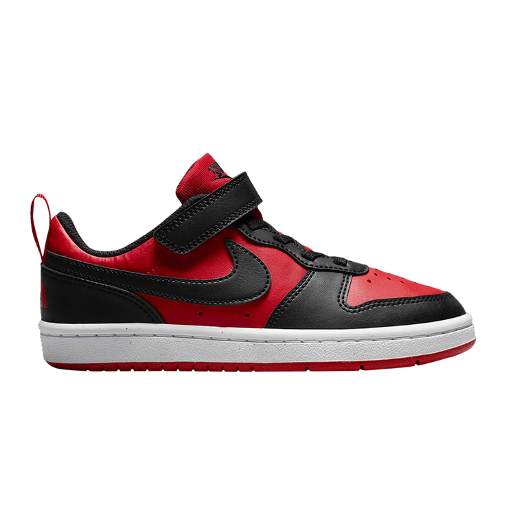 Nike Court Borough Low Recraft University Red Black (PS)