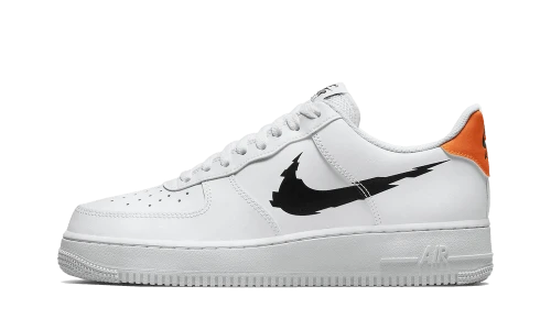 Nike Air Force 1 Low '07 Glitch Swoosh White Orange