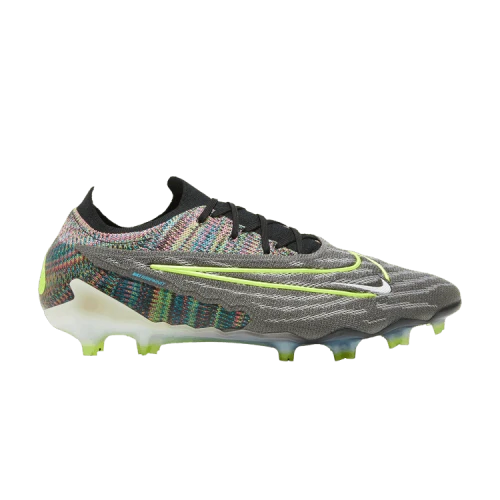 Nike Gripknit Phantom GX Elite Fusion FG Black White Blue Glow Volt