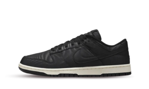 Nike Dunk Low Black Canvas