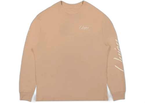 Jordan Air x Union T Hoodie Beige