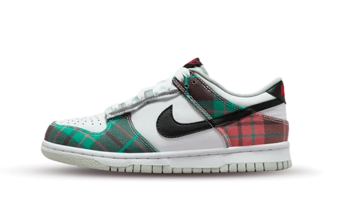 Nike Dunk Low Tartan Plaid (GS)