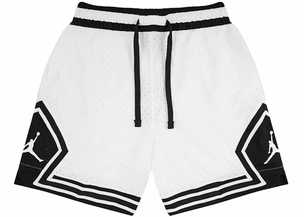 Jordan Sport Diamond Dri-Fit Shorts White