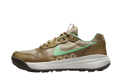 Nike ACG Lowcates Limestone Green Glow Dark Driftwood Sail