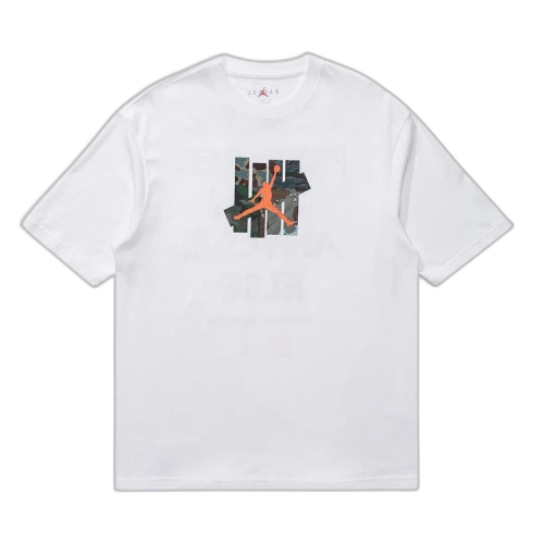 Jordan x Undefeated Strikes Tee White