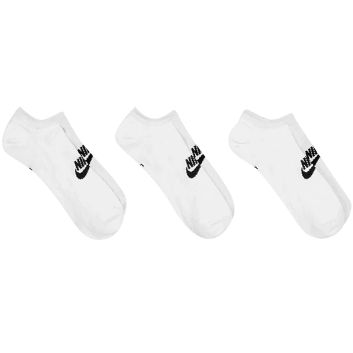 Nike Everyday Essential No-Show Socks (3 Pairs) 'White/Black'