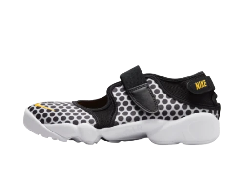 Nike Air Rift Breeze Polka Dot Black White Orange (Women's)