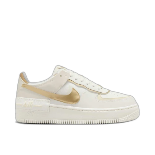 Nike Air Force 1 Shadow Sail Coconut Milk Metallic Gold (Women's)