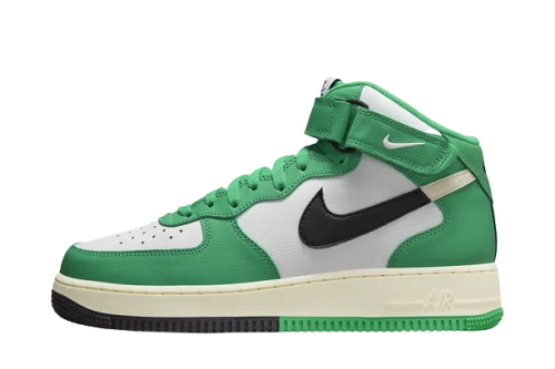 Nike Air Force 1 Mid LV8 Split White Stadium Green