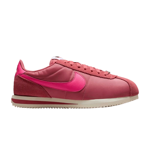 Nike Cortez Textile Adobe Alabaster Safety Orange Hyper Pink (Women's)