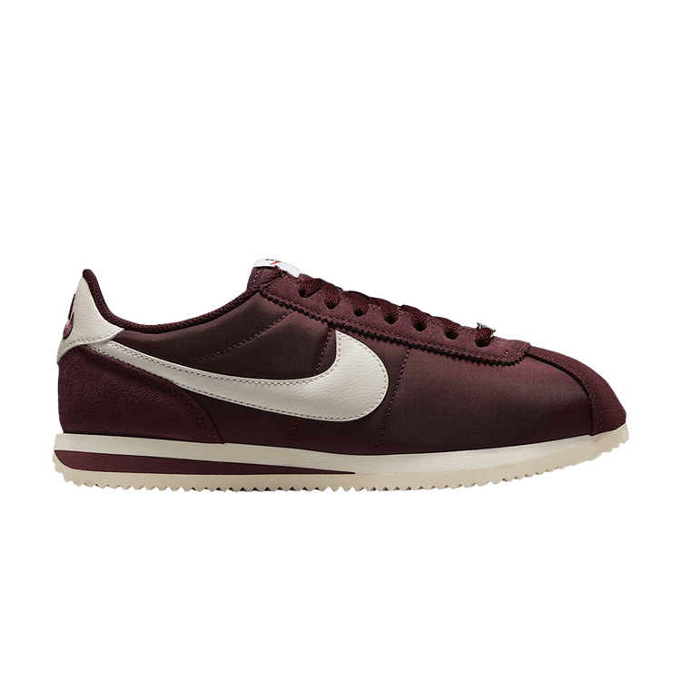 Nike Cortez Textile Burgundy Crush Sail (Women's)