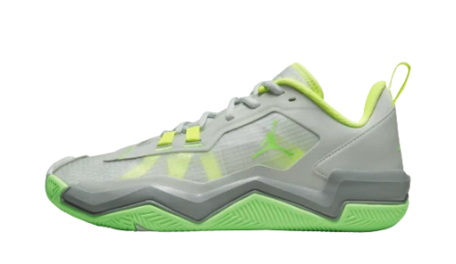 Jordan One Take 4 Light Silver Volt Particle Grey Green Strike