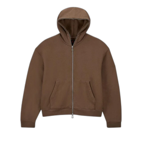 Jordan x Travis Scott Full-Zip Hoodie Brown