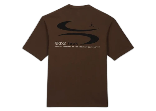 Jordan x Travis Scott T-shirt Brown