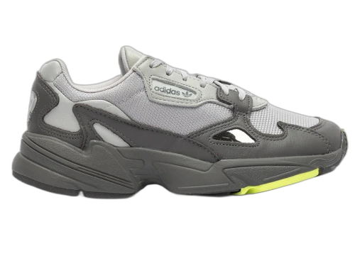 adidas Falcon Grey Four Grey Two Hi-Res Yellow (Women's)