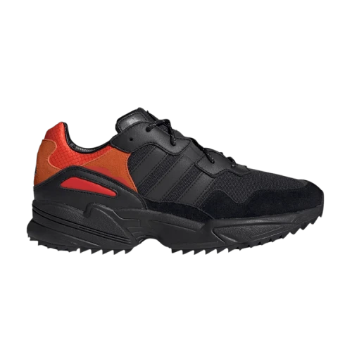 adidas Yung-96 Trail Core Black Flash Orange