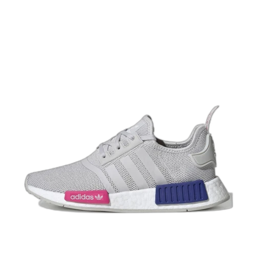adidas NMD R1 Grey One Grey One Shock Pink (GS)