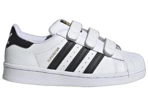 adidas Superstar Strap Cloud White Core Black (TD)