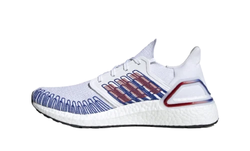 adidas Ultra Boost 20 Scarlet Royal Blue