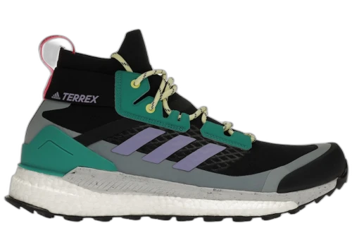 adidas Terrex Free Hiker Black Purple Green