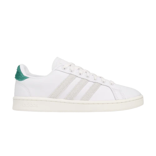 adidas Grand Court White Grey Green