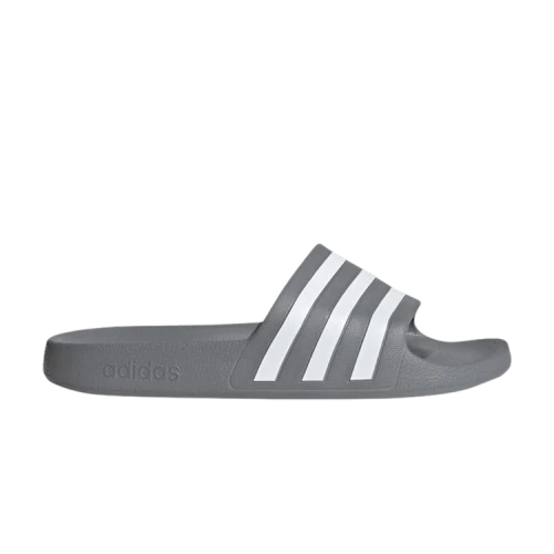 Adidas Adilette Aqua Slides Grey
