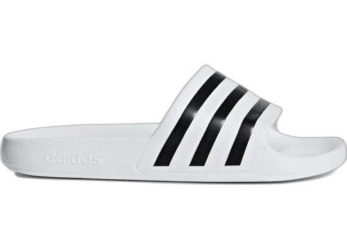 adidas Adilette Aqua Slides Cloud White