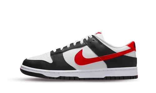 Nike Dunk Low Retro Red Swoosh Panda