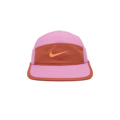 Nike Fly Dri-Fit Unstructured Swoosh Cap 'Light Magenta/Dusty Peach/Orange Frost'