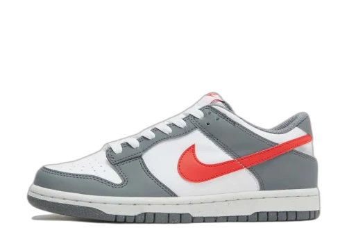 Nike Dunk Low Next Nature Smoke Grey Light Crimson (GS)