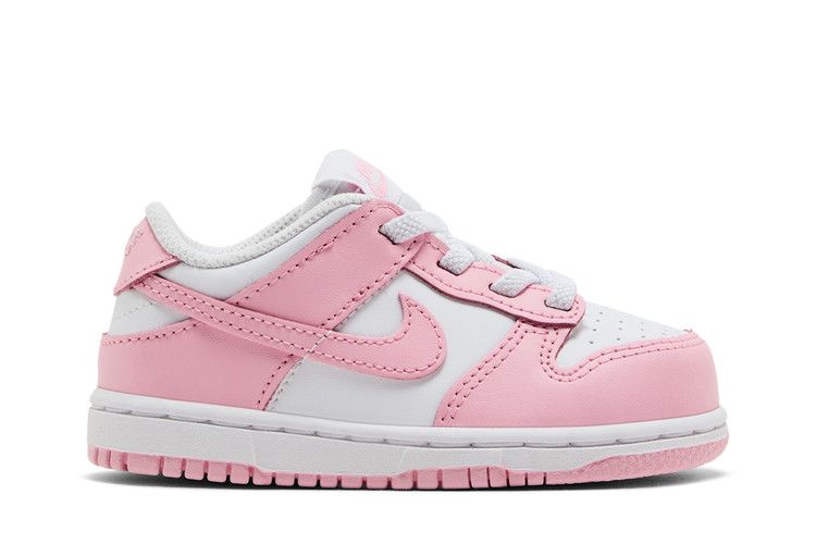 Nike Dunk Low White Medium Soft Pink (TD)