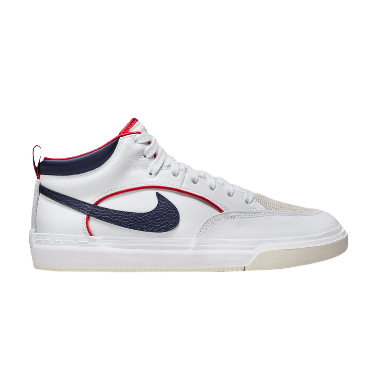 Nike SB React Leo PRM White Midnight Navy