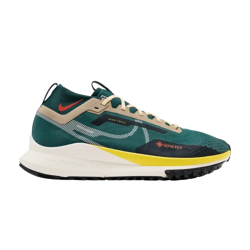 Nike React Pegasus Trail 4 Gore-Tex Noble Green Picante Red
