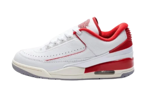 Jordan 2/3 White Varsity Red