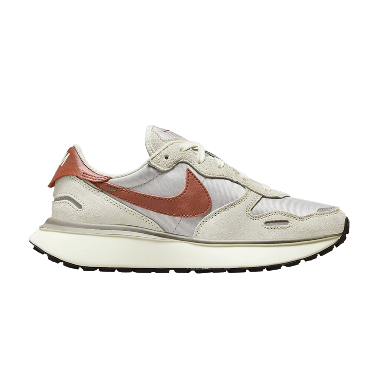 Nike Phoenix Waffle Light Bone Rugged Orange (Women's)