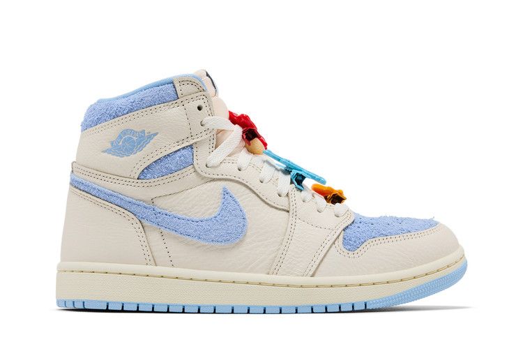 Jordan 1 Retro High OG Pale Ivory Psychic Blue (Women's)